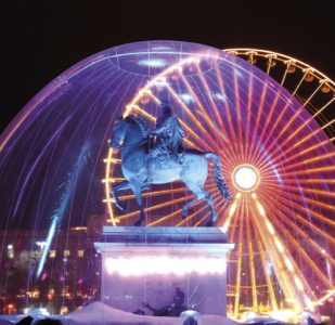 Festival of lights in Lyon
